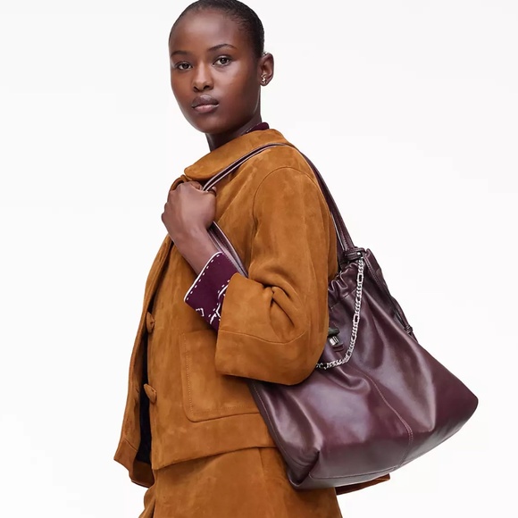 MARC JACOBS Cristina Tote in Plum (Bordeaux), NWOT - Picture 16 of 16